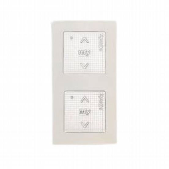 Somfy Centralis Inis Duo - Double Wall Switch (flush)