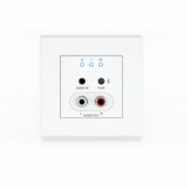 Blustream  Blustream DA11ABL‑WP‑EU‑V2 Bluetooth & Analogue Audio Dante® Wall Plate