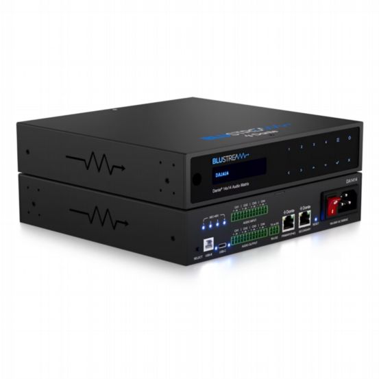 Blustream 14×14 Audio Matrix with Dante®, Analogue & USB Connectivity