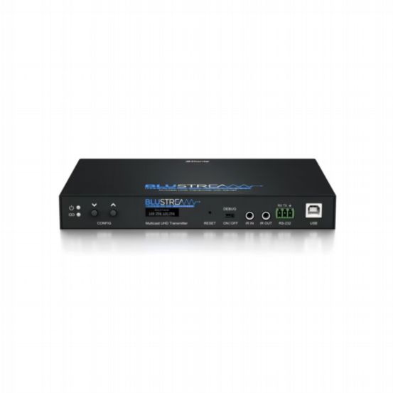 Blustream IP250UHD-TX UHD Video over IP Transmitter via 1Gb Managed Network with Dante