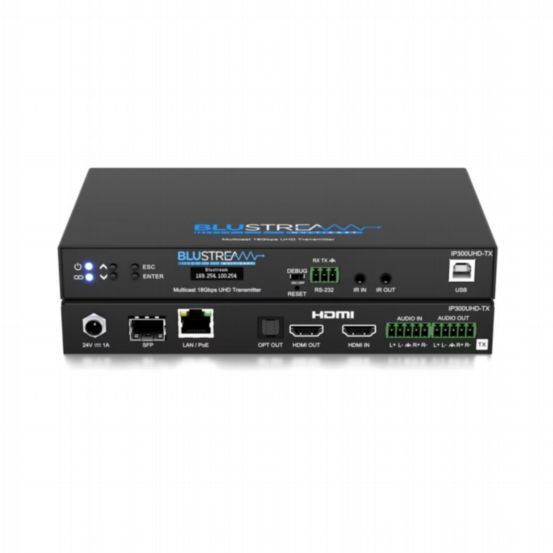 Blustream IP300UHD-TX 60Hz 4:4:4 Video over IP Transmitter
