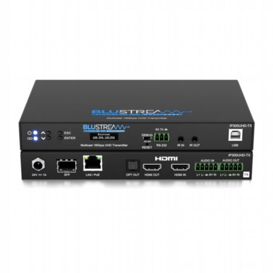 Blustream 18Gbps UHD Dante Ready Video Transmitter