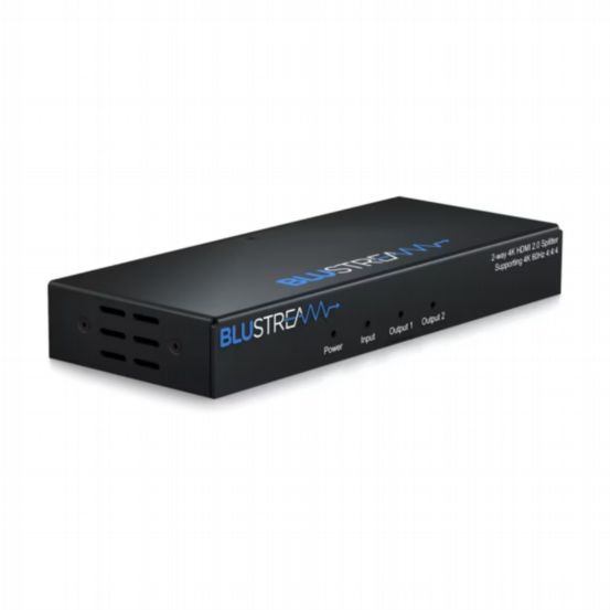 Blustream 2-Way 4K HDMI 2.0 Splitter with Audio Breakout & EDID Management