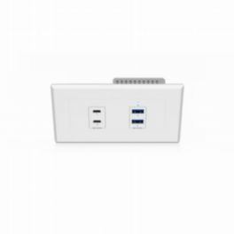 Blustream  Blustream UEX3D-WP-EU USB 3.2 Gen1 HDBaseT EU Wall Plate Extender