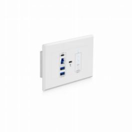 Blustream  Blustream UEX3H-WP-EU USB 3.2 Gen1 HDBaseT EU Wall Plate Extender