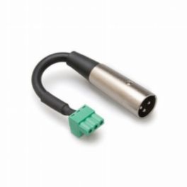 ClearOne XLR-to-Euroblock adapter (12 inch cable, 1 Ch x Qty 2)