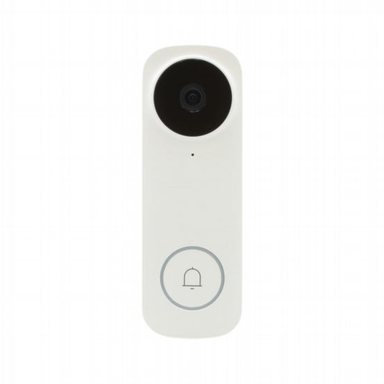 CLEARANCE-IC Realtime-2MP WiFi Video Doorbell. Fixed 1.9mm Lens 79deg Max IR LED Length 5m 12VDC