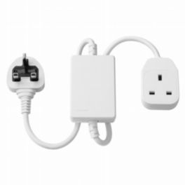 Lutron  Clearance Lutron HomeWorks Lamp Dimmer 868MHz - Arctic White
