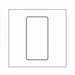 Lutron  Clearance Lutron Pico Wireless Faceplate – Single Opening (Arctic White)