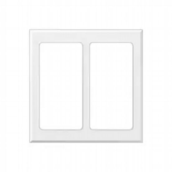 Pico Wireless Faceplate Double Opening - Arctic White
