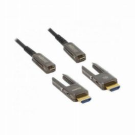 Ethereal Install Bay HDMI AOC Active Fibre Cable 18Gbps CL3 Rated with Detachable Headshell