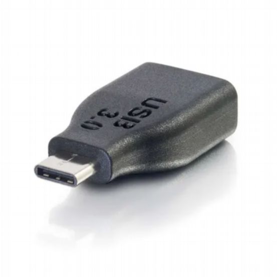 C2G USB 3.0 (USB 3.2 Gen 1) USB-C® to USB-A Adapter Converter M/F – Black