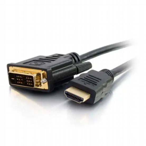 C2G 1.6ft (0.5m) HDMI to DVI-D Digital Video Cable