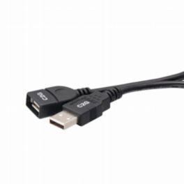 C2G C2G 3.3ft (1m) USB 2.0 A Male to A Female Extension Cable - Black
