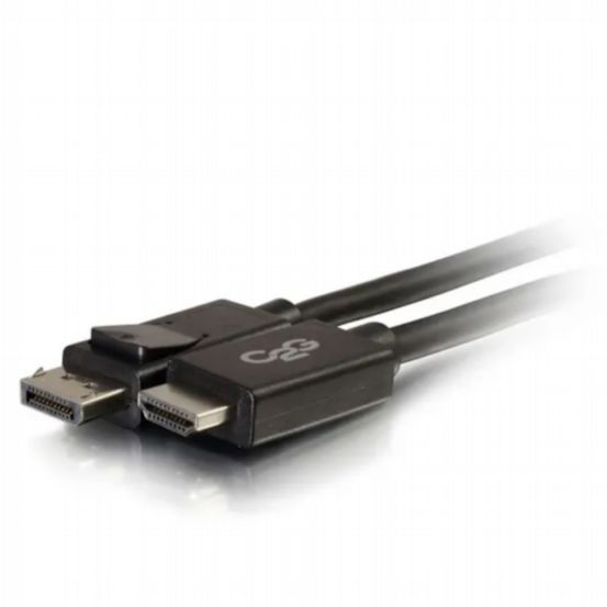 C2G 15ft (4.6m) DisplayPort™ Male to HDMI™ Male Adapter Cable - Black