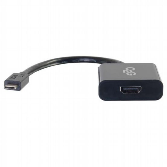 C2G USB 3.2 USB-C to HDMI Audio/Video Adapter - Black