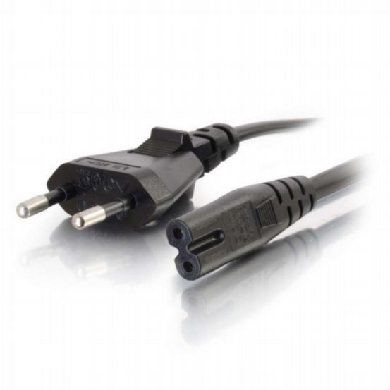 C2G 3m European Non-Polarised Power Cord (CEE 7/7 to IEC 60320 C7)