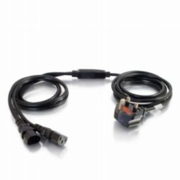 C2G C2G 3m UK Power Cord Splitter (BS 1363 to 2x IEC 60320 C13)
