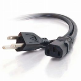 C2G C2G 1.8m (6ft) 18 AWG North American Power Cord (NEMA 5-15P to IEC 60320 C13)
