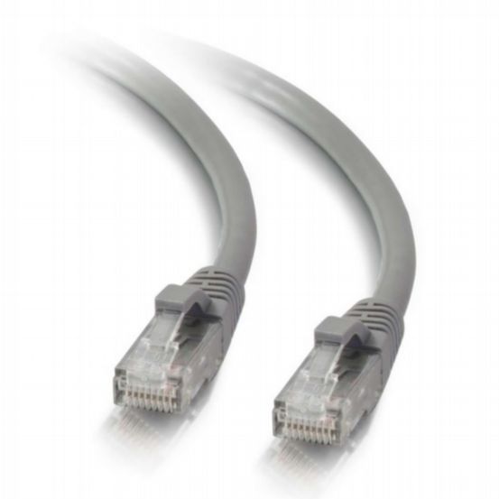 C2G 10m Cat5e Booted Unshielded (UTP) Network Patch Cable – Grey