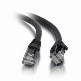 C2G C2G 0.3m Cat5e Booted Unshielded (UTP) Network Patch Cable – Black