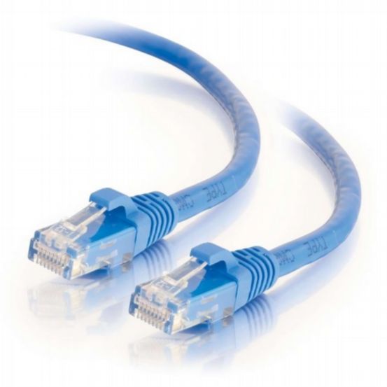 C2G 0.3m Cat6 Booted Unshielded (UTP) Network Patch Cable - Blue