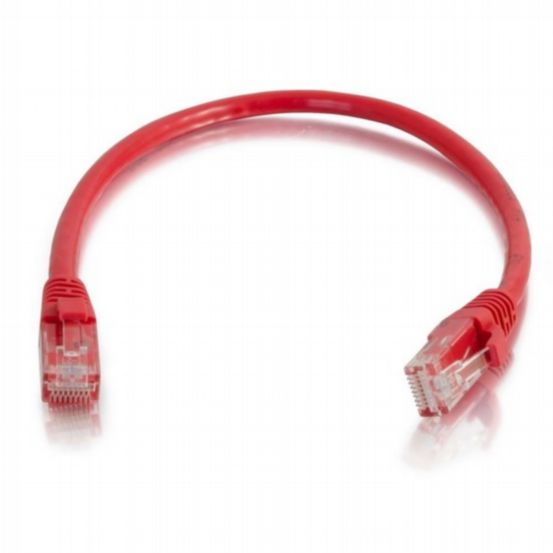 C2G 10m Cat6 Booted Unshielded (UTP) Network Patch Cable - Red