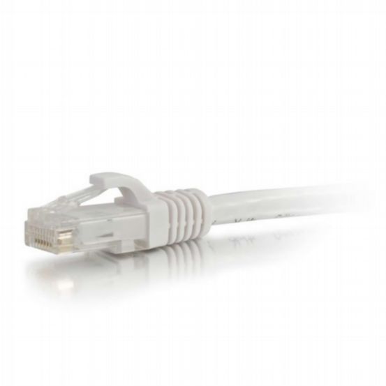 C2G 10m Cat6 Booted Unshielded (UTP) Network Patch Cable – White