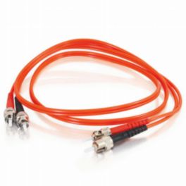 C2G C2G 1m LC-LC 62.5/125 OM1 Duplex Multimode LSZH Fibre Optic Cable – Orange