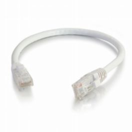 C2G C2G 1m Cat6a Booted Shielded (STP) Network Patch Cable – White