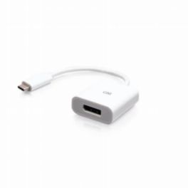 C2G C2G USB‑C to DisplayPort Adapter Converter – 4K 60Hz – White