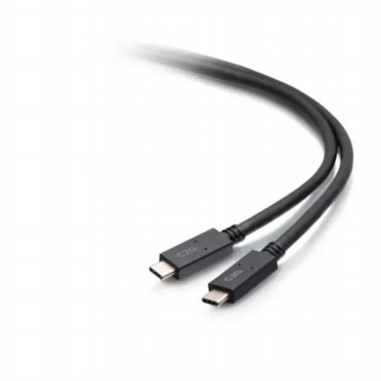 C2G 6.5ft (2m) USB-C® Male to USB-C® Male Cable (20V 3A)