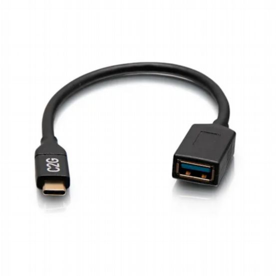 C2G USB-C® Male to USB-A Female Adapter Converter