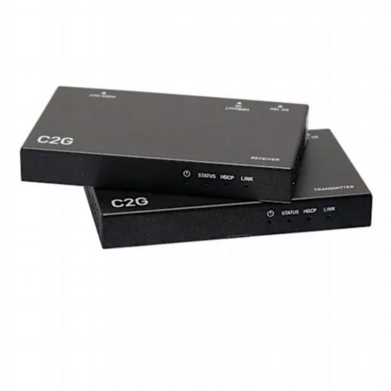 C2G HDMI® HDBaseT Extender over Cat Box Transmitter to Box Receiver – 4K 60Hz