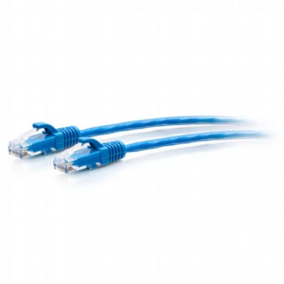 C2G 3ft (0.9m) Cat6a Snagless Unshielded (UTP) Slim Ethernet Patch Cable – Blue