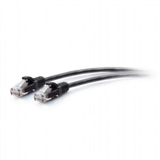 C2G 20ft (6.1m) Cat6a Snagless UTP Slim Ethernet Patch Cable – Black