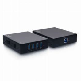 C2G C2G Superbooster® 4-Port USB over Cat6a Extender Kit – USB 3.2 Gen 1 (5Gbps)