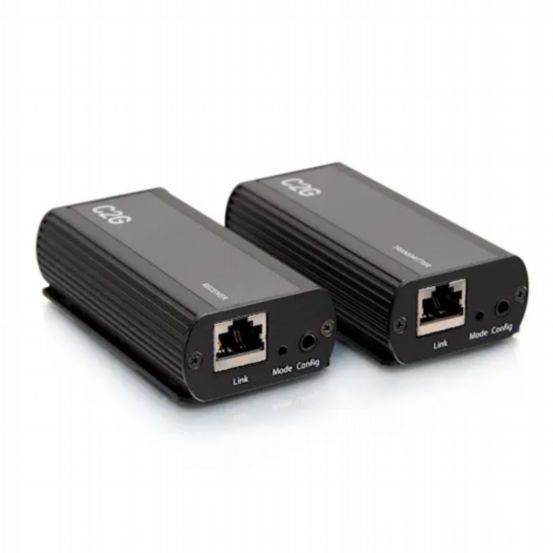C2G 1-Port USB-C Extender Transmitter to Receiver Kit – USB 3.2 Gen 1 (5Gbps)