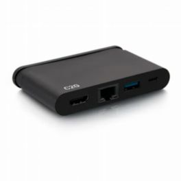 C2G C2G USB-C 4-in-1 Compact Dock with HDMI, USB-A, Ethernet & USB-C Power Delivery (100W, 4K 30Hz)