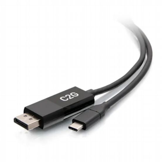 C2G 3ft (0.9m) USB-C® to DisplayPort™ Adapter Cable – 4K 60Hz