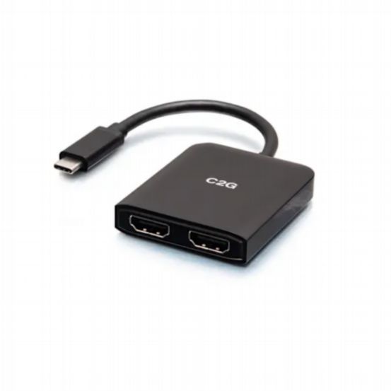 C2G USB-C® to Dual HDMI® MST Hub – 4K