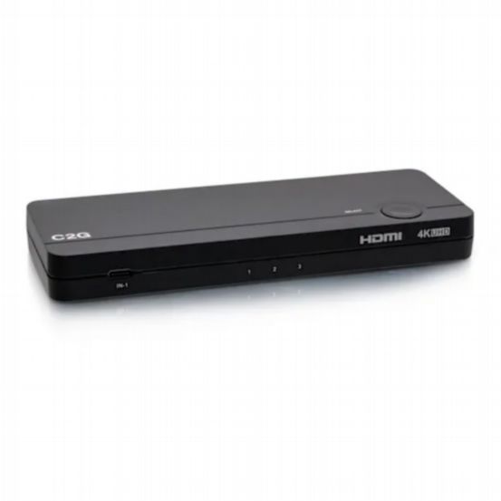 C2G USB-C®/HDMI® 3-Input Combo to HDMI 1-Output KVM with Power Delivery – 4K 60Hz