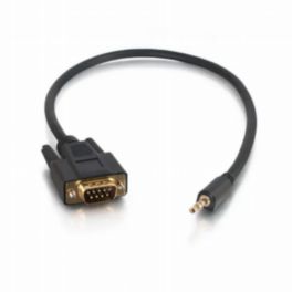 C2G C2G 1.5ft (0.46m) Velocity™ DB9 Male to 3.5mm Male Serial RS232 Adapter Cable