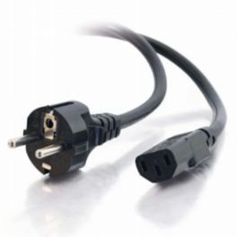 C2G C2G 8.2ft (2.5m) 14 AWG European Power Cord (CEE7/7 to IEC320C13)