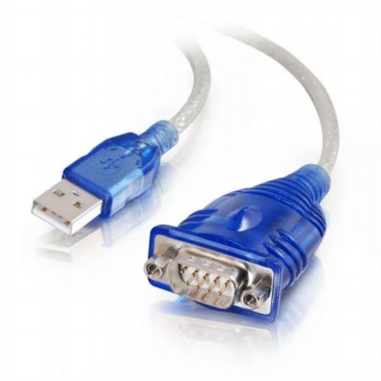 C2G 1.5ft (0.46m) USB to DB9 Serial RS232 Adapter Cable