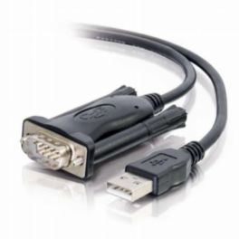 C2G C2G 5ft (1.5m) USB to DB9 Male Serial RS232 Adapter Cable