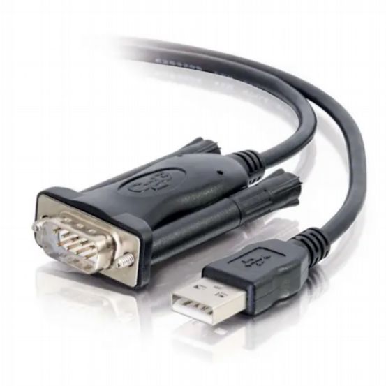 C2G 5ft (1.5m) USB to DB9 Male Serial RS232 Adapter Cable