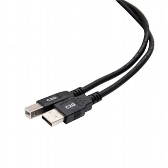 C2G 16.4ft (5m) USB 2.0 A/B Cable - Black