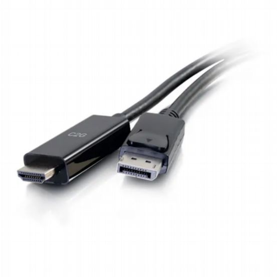 C2G 3ft (0.9m) DisplayPort™ to HDMI™ Active Adapter Cable – 4K 60Hz