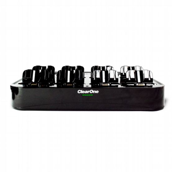 Clearone DIALOG® UVHF Wireless Microphone Charger Dock 8-Bay